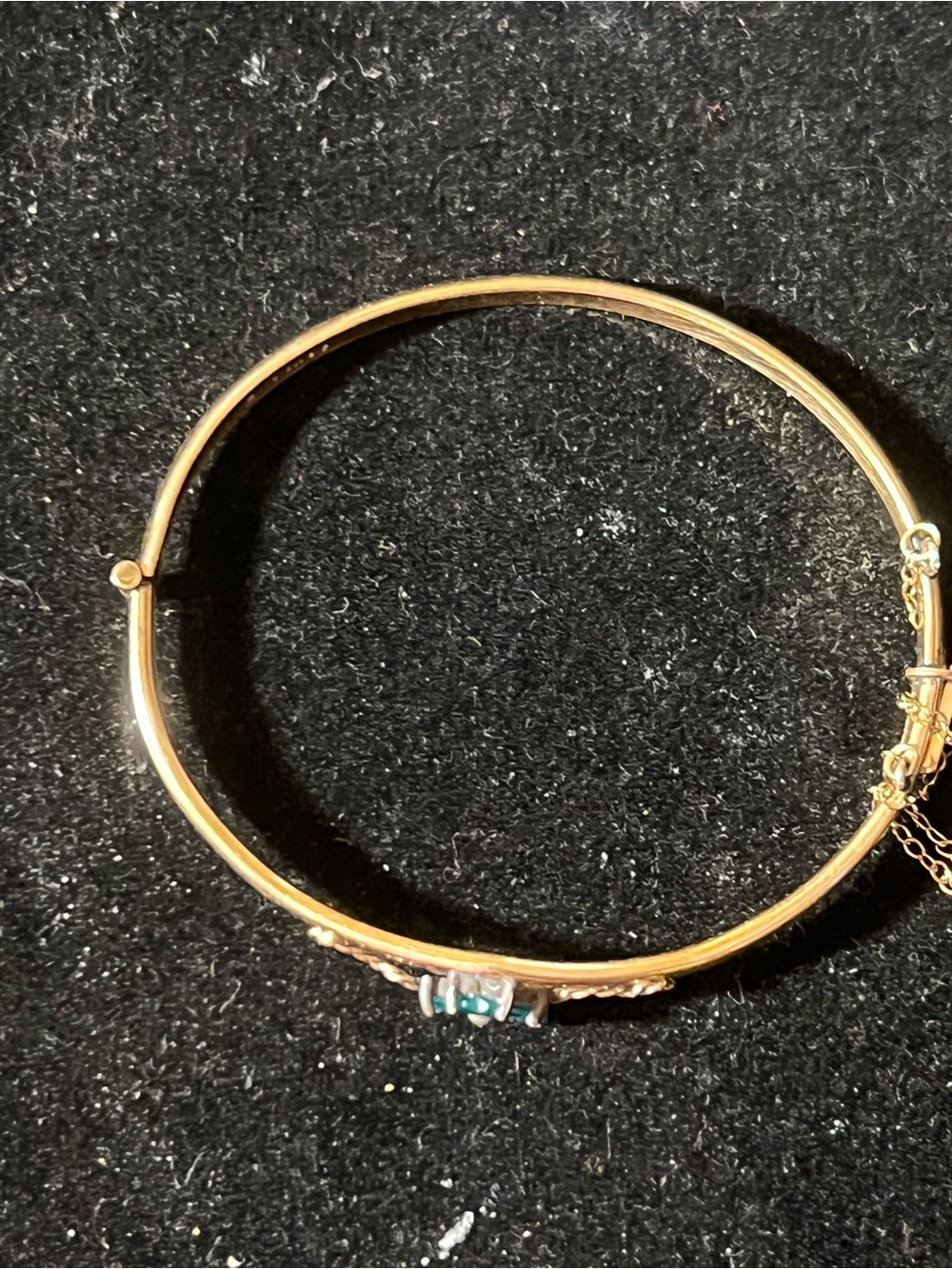 Vintage 12K GB Edwardian/Victorian revival Shamrock Bracelet - Picture 3 of 8
